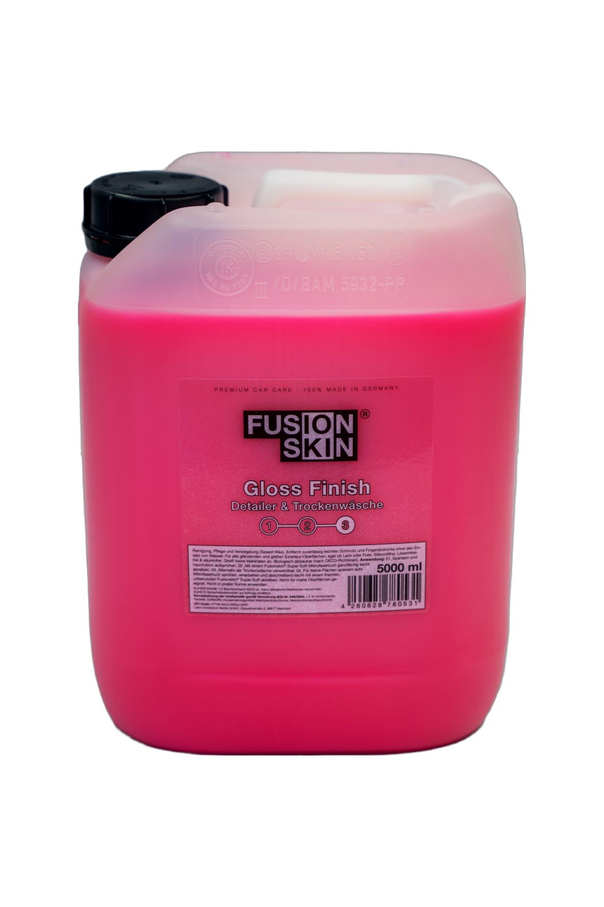 5 Liter Fusionskin Gloss Finish bil rengöring